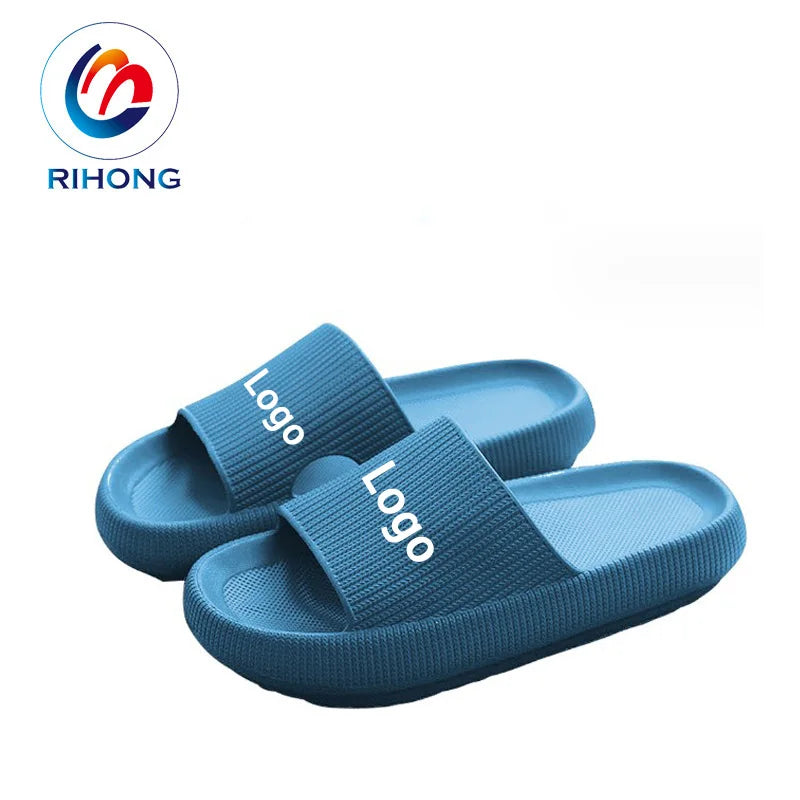 Luxury Design Home Indoor Cloud Sandal Slide Plastic Custom Bath Slippers Eva
