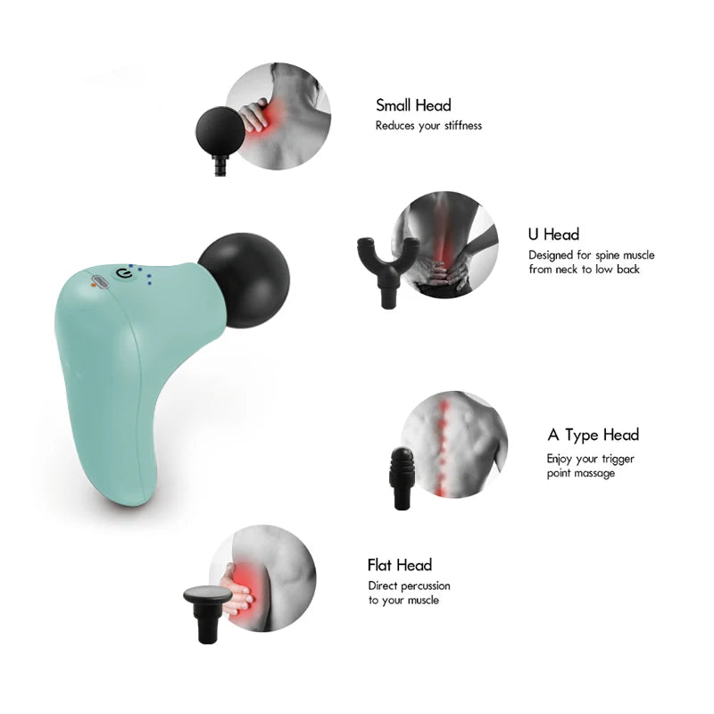 Body Mini Massage Gun Relax Muscle Massage Gun With USB