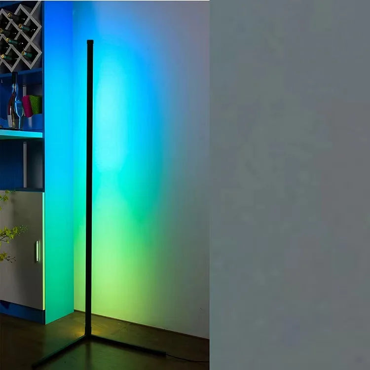 Indoor Home Decor Smart Corner Floor Standing Standard Lamp Lighting TUYA App Control
