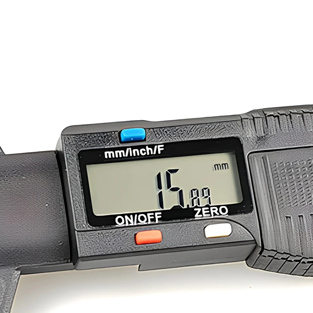 Digital Tire Tread Depth Gauge with mm, Inch and Fraction Display