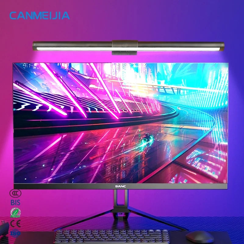 Office Home Smart RGB Eye Protection E-Reading Screen Monitor Desk Led Light Bar