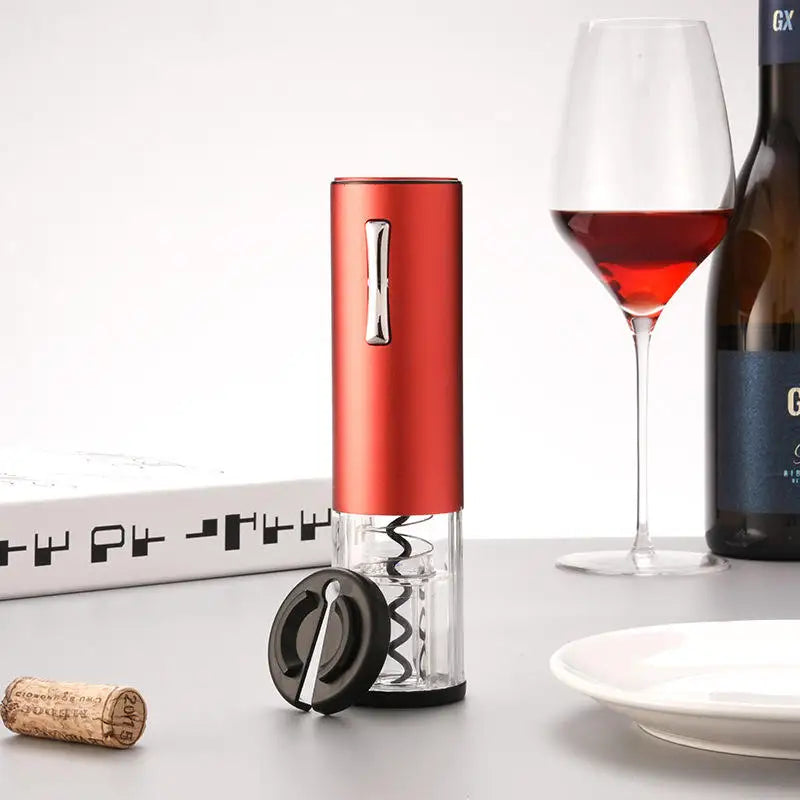 Electric Stainless Steel Wine Corkscrews Opener Set Automatic Electric Wine Bottle Opener