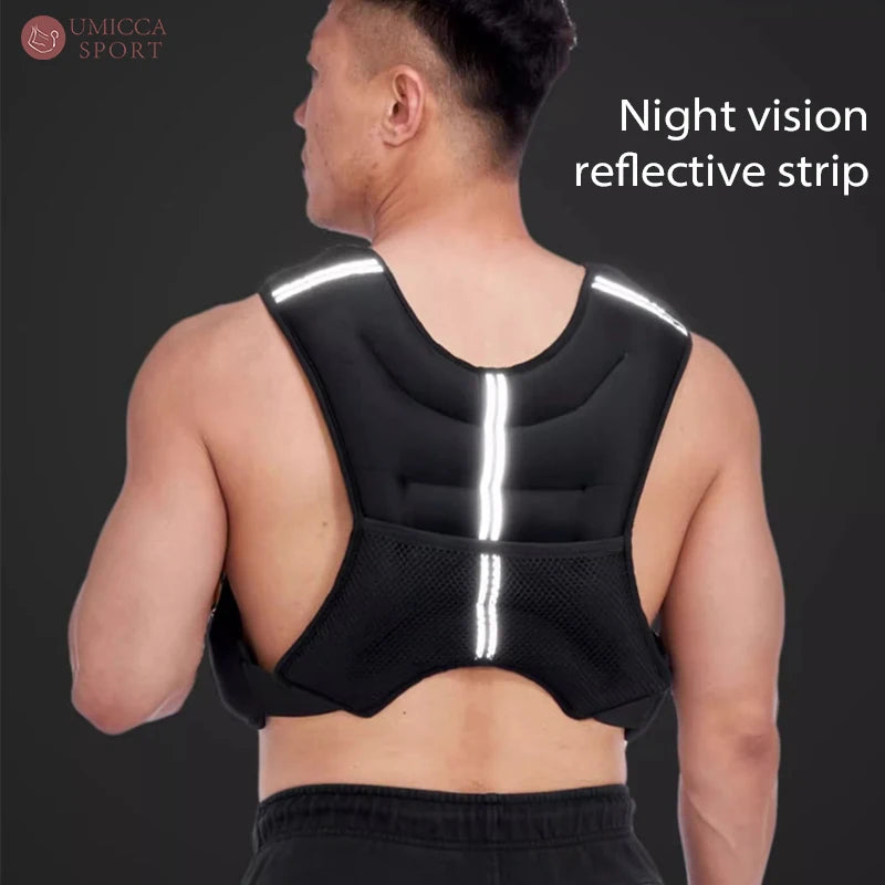 Custom Made Quick Release 10kg Weight Vest for Men Women Workout Strength Training Gym