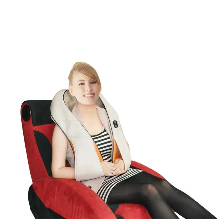 Massage Pillow Shiatsu With Heat Shoulder Comfort Pregnancy Naipo Rotating Mechanism