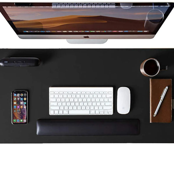 Custom Size Large Leather Mouse Pad PU Desk Pad