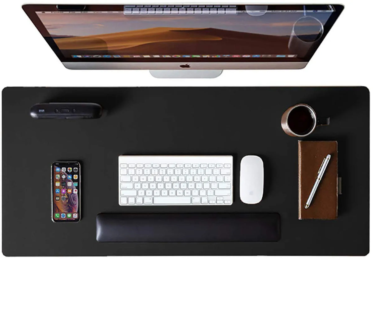 Custom Size Large Leather Mouse Pad PU Desk Pad