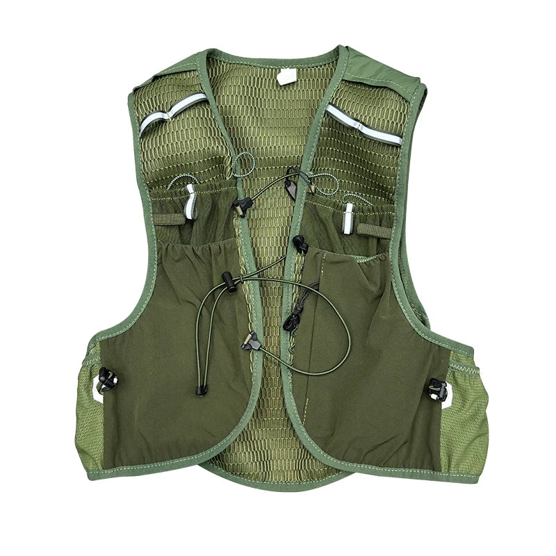 Artbell Custom Nylon Running Vest with Breathable Reflective Hydration Vest for Outdoor
