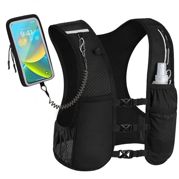 Custom Fashion Running Hydration Vest Ultra-Light Expandable Water Resistant Portable