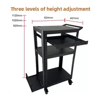 Brand Cold-Rolled Steel Adjustable White Laptop Stand for Home Office Use