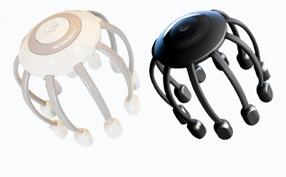 Stress Relax Electric Head Scalp Massage Device Vibrating Health Care Head Massager
