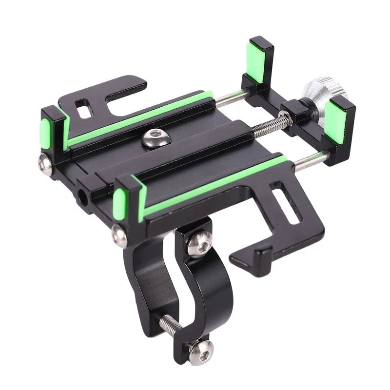 Motorcycle Phone Holder Bicycle Electric Smartphone CNC Aluminum Alloy Bracket Five Claws