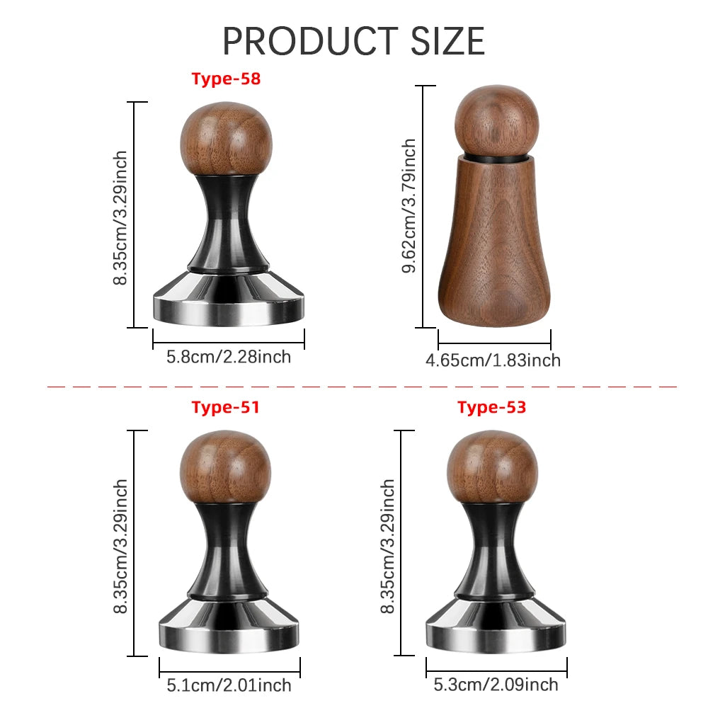 1 Set Espresso Tamper & Espresso Stirrer Coffee Tamper Espresso Distribution Tool