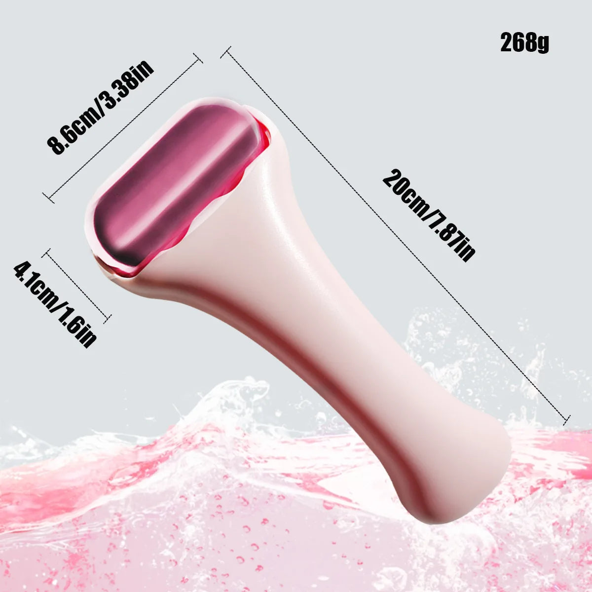 China Face Roller Stainless Steel Skin Care Tools Facial Massager Beauty Products Ice