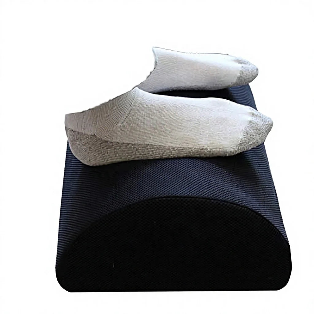 Ergonomic Memory Foam Non- Cover Footrest Under Desk Office Leg Cushion Hotel Use Knitted