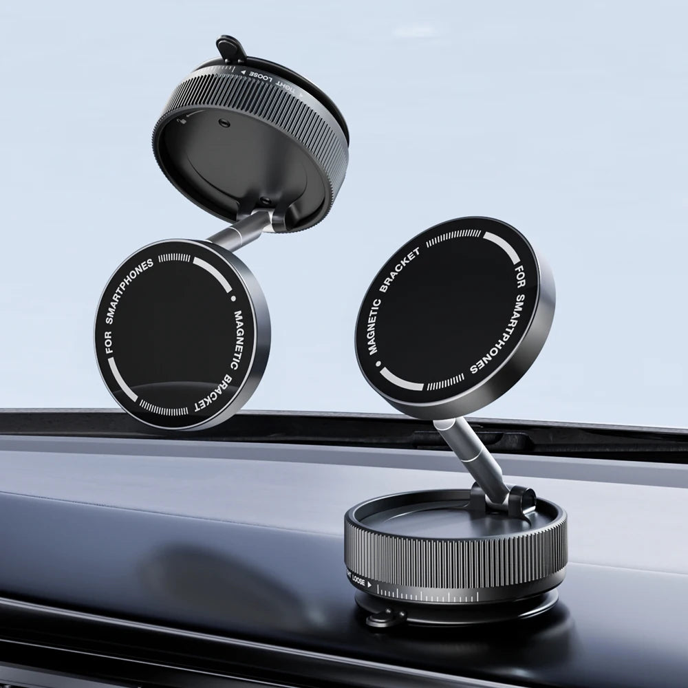 360° Adjustable Strongest Magnetic Car Phone Holder Multi-Usage for Bed Car & Desk