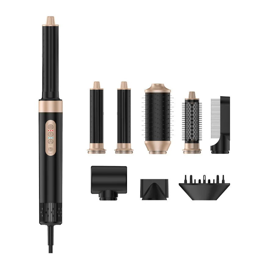 8 in 1 Styler One Step High Speed Hair Dryer Professional Hair Straightener Curler