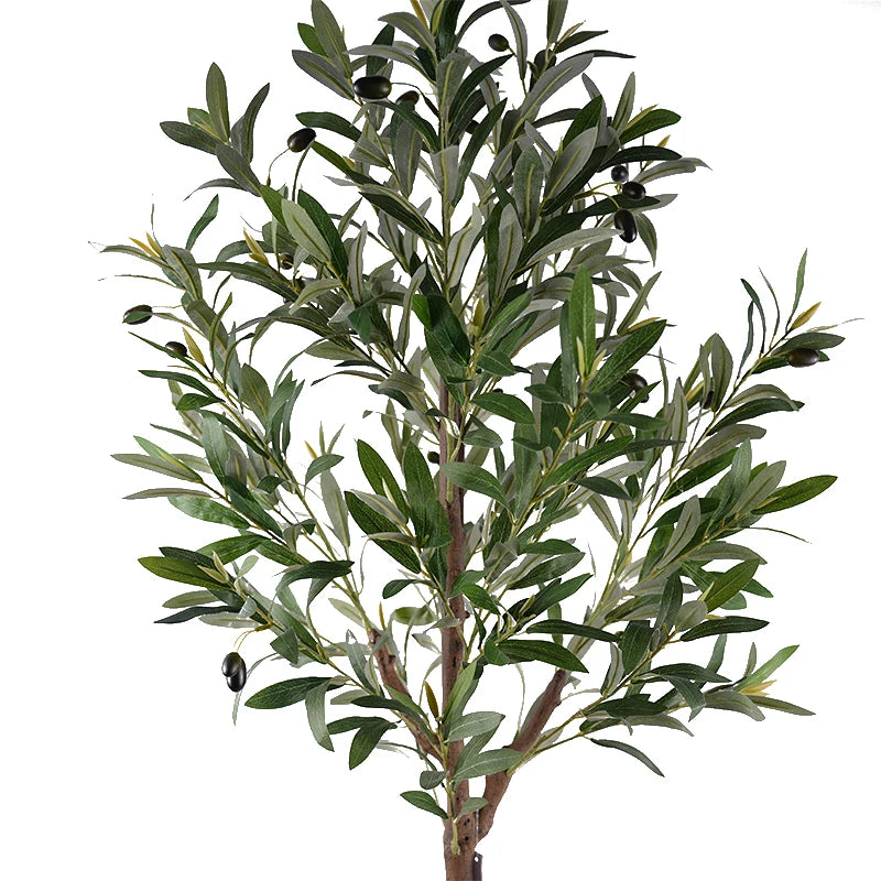 150cm Artificial Olive Tree with Pot Detachable Plant UV Resistant Durable Eco-Friendly