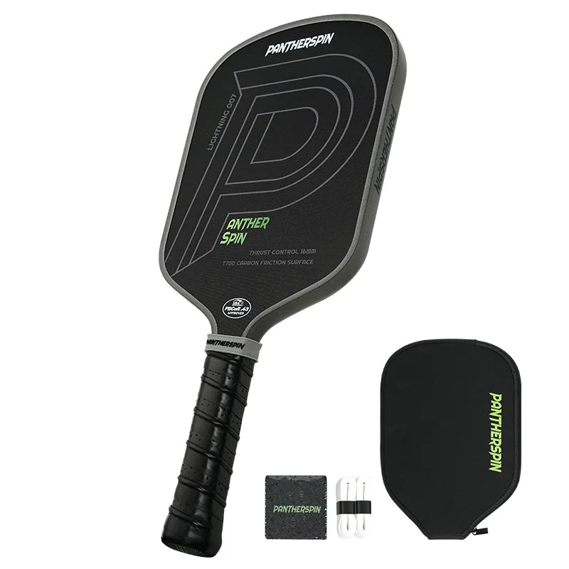 Carbon Friction Surface Pickleball Paddle Set 16MM GEN5 with Enhanced Spin Control