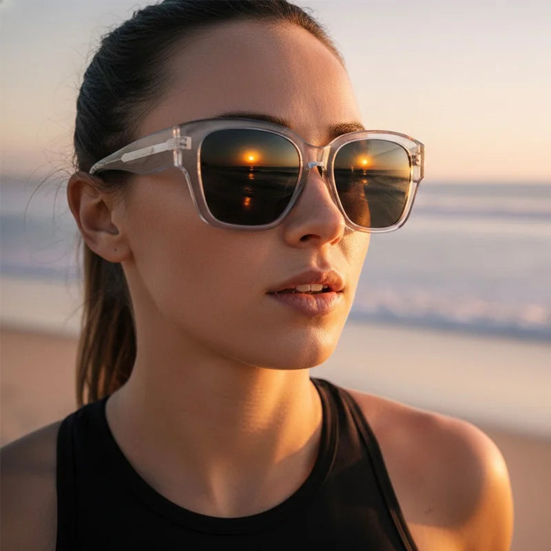 Luxury Unisex Designer Polarized Sunglasses Light Weight Fashionable Frames UV400