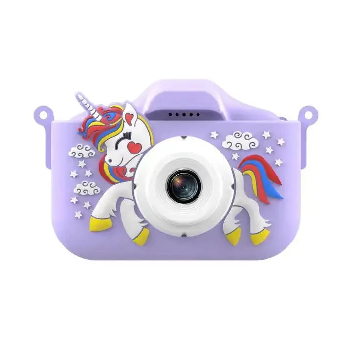 Yuniq Travel Camera for Kids Dual-Lens Selfie 1080P 2.0" IPS 48MP CMOS Sensor MicroSD
