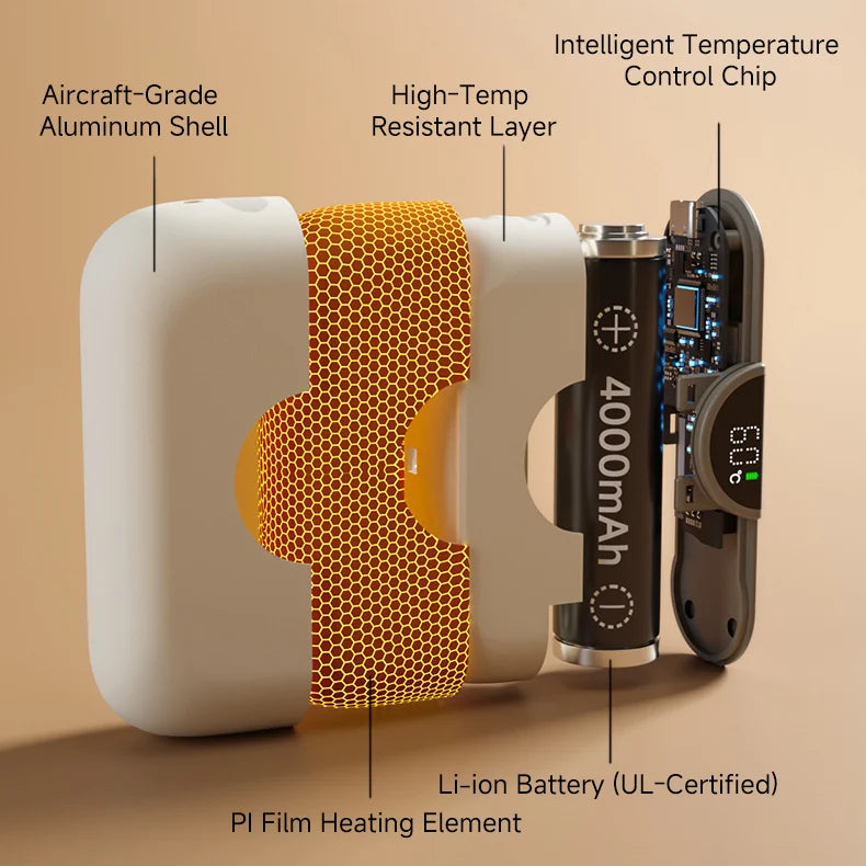 Magnetic Hand Warmer Rechargeable New Magnetic Magnetic Electric Hand Warmer