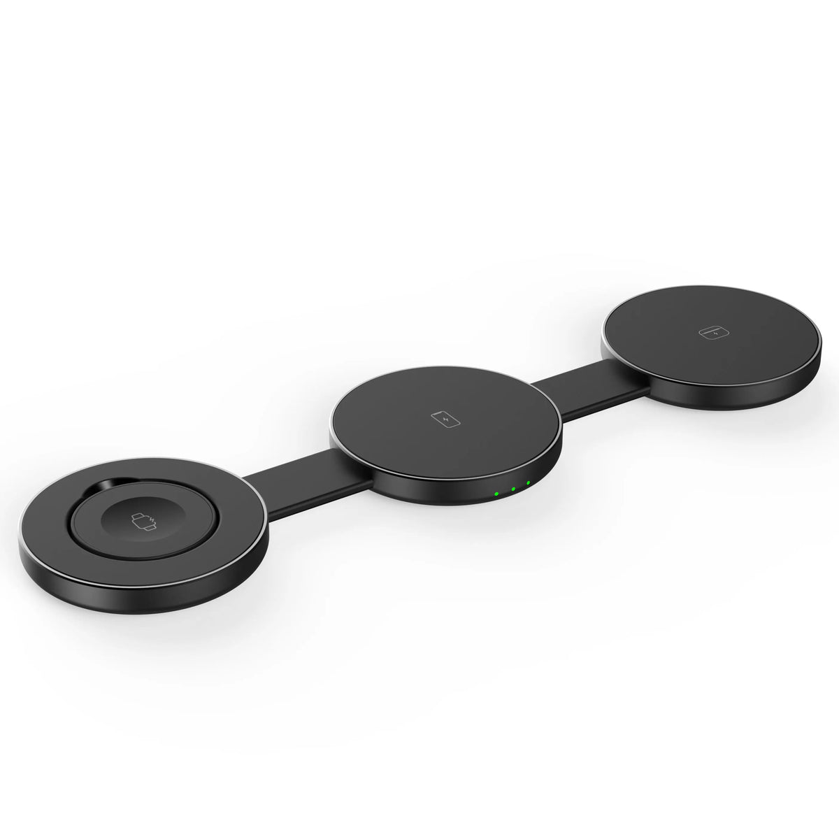 3 in 1 Foldable Wireless Charger 15W Fast Charging Station Magnetic Charging Dock