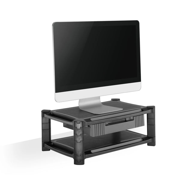 Modern Simple Design Adjustable Height PC Storage Laptop Stand Office Computer Monitor