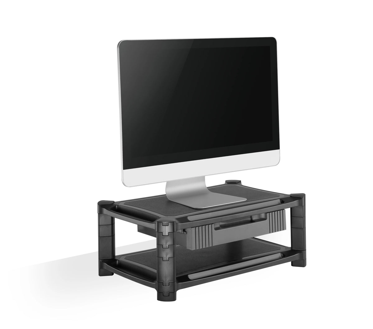 Modern Simple Design Adjustable Height PC Storage Laptop Stand Office Computer Monitor