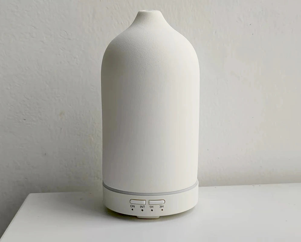5 Colors Ceramic Aroma Diffuser 100ml Essential Oil Diffuser Ultrasonic Fragrance