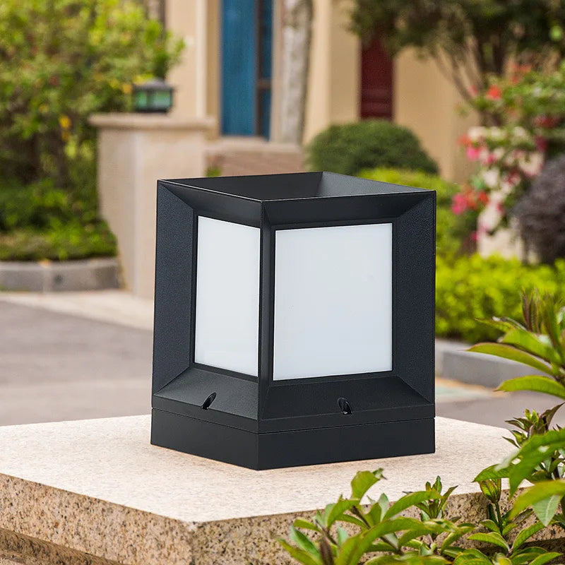 Modern Style Solar Garden Light 50w Waterproof Yard Fence Lighting Solar Powered