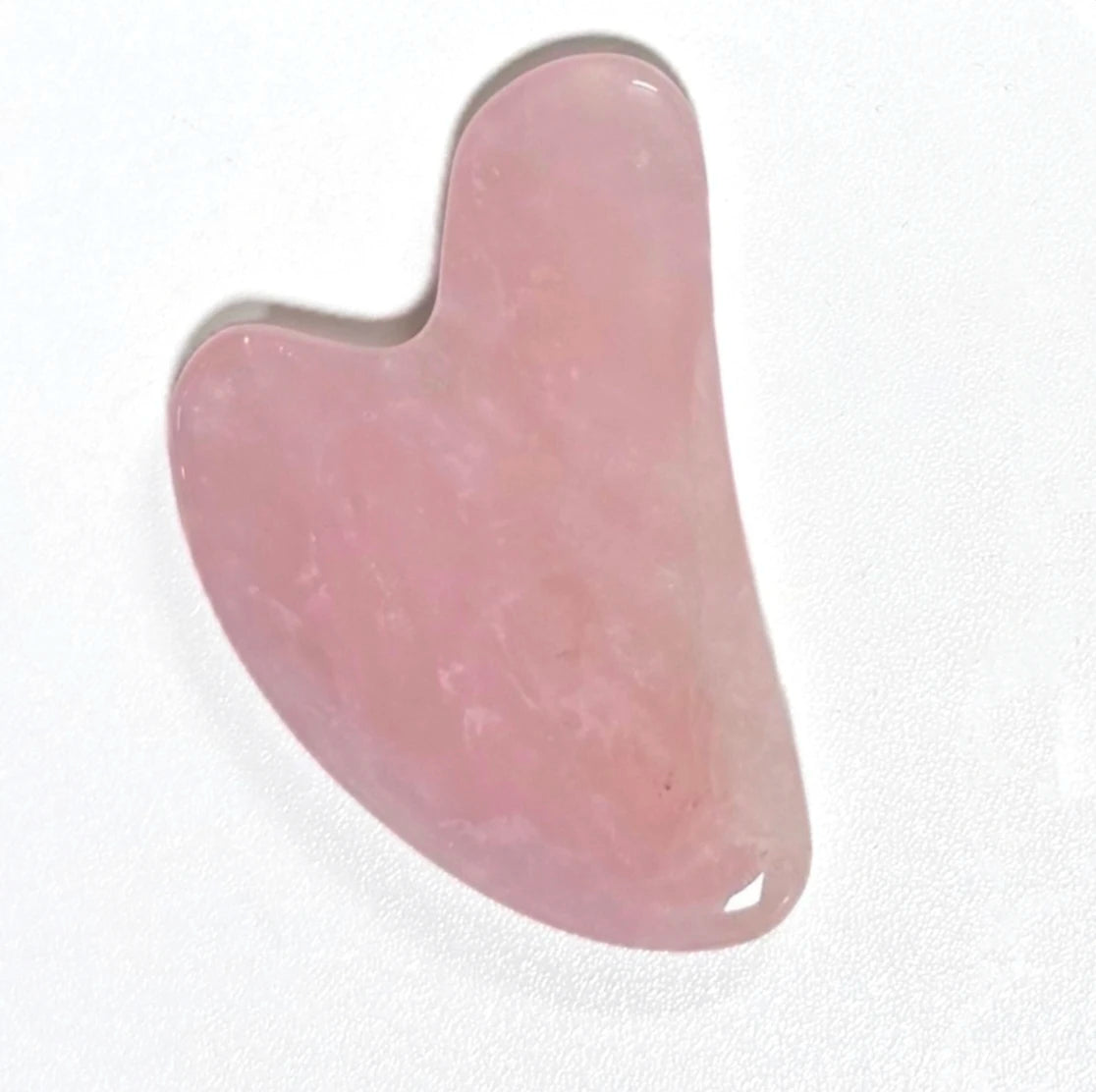 Rose Quartz Jade Massage Roller & Gua Sha Board Set with Box