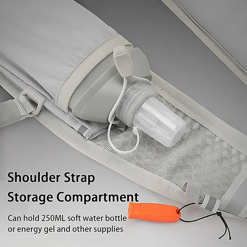 Running Hydration Vest Backpack Lightweight Insulated 1.5L Water Bladder