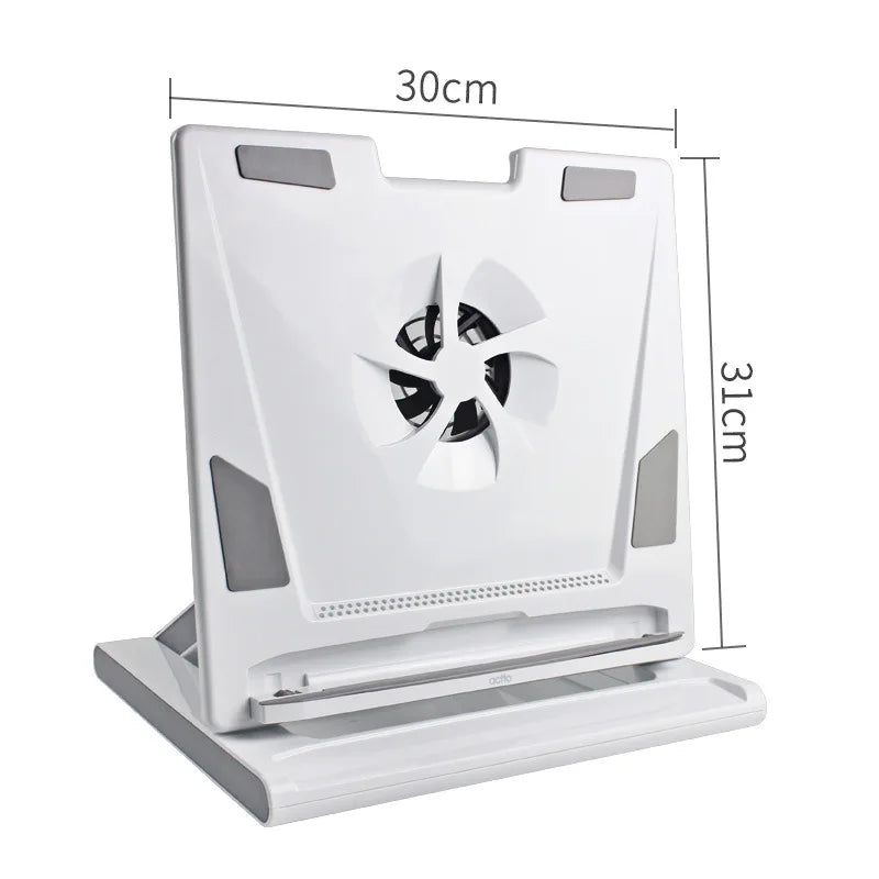 Ultra Thin Angle Adjustable Laptop Stand with Heat Dissipation Function