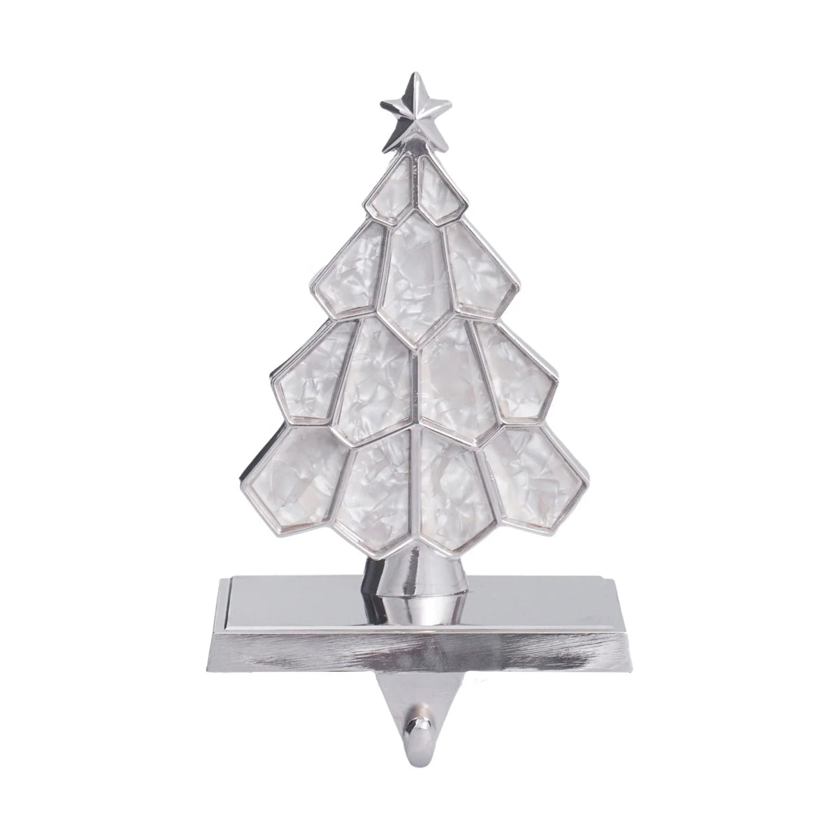 Eco-Friendly CE RoHS Certified Customizable Electroplated Double Tree Shaped Zinc Alloy