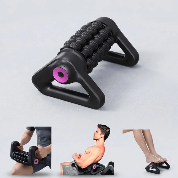 Electric Massage Roller Percussion Rolling Massager 5 Speed Type-C USB Rechargeable Full