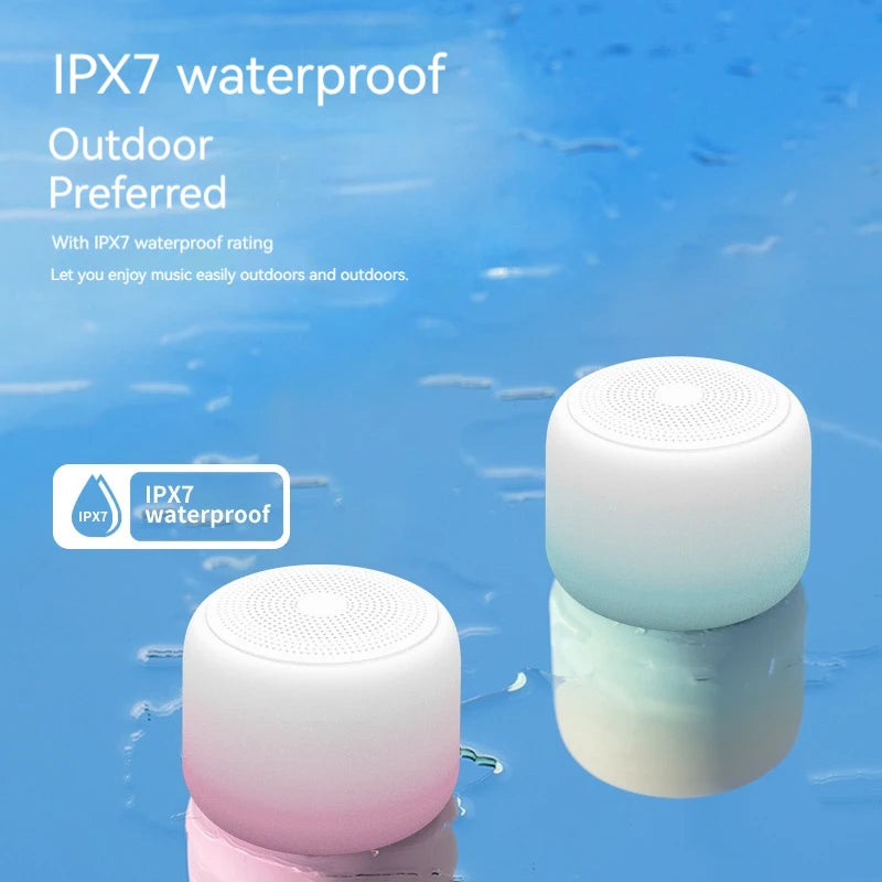 Wireless Speaker : Portable Mini Pro Audio Smart Bluetooth Speaker with Gradient Color