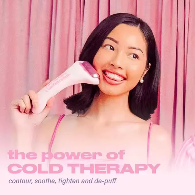 Cooling Ice Face Roller for a Refreshing Facial Massage at Home