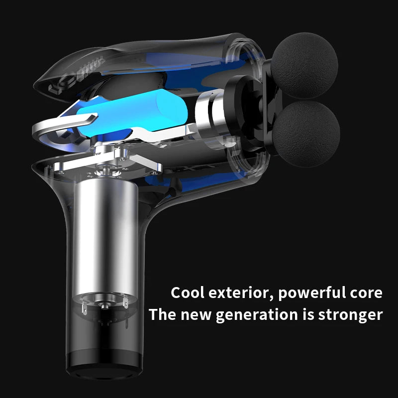 Massage Gun High Speed Strong Power Gun Massage Deep Muscle Relax Fascial Vibration