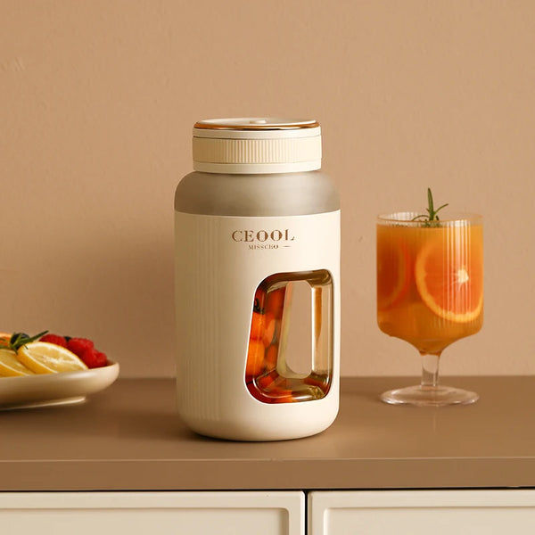 New 600ml Juicer Small Portable Fruit Juicer Cup Outdoor Multi-Function Electric Portable