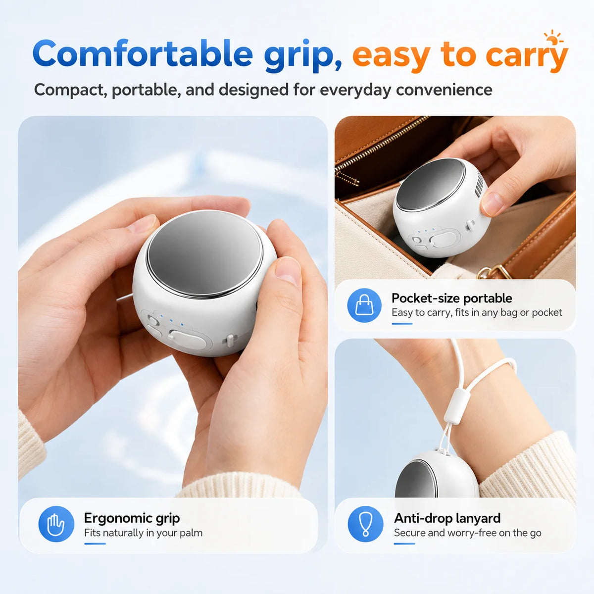 Dopapod G21 Winter Hand Heating Summer Skin Icing Lightweight Drop-Proof Ergonomic Grip