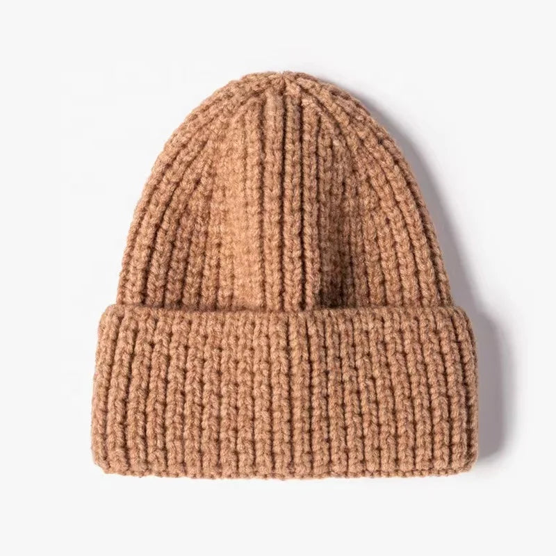 Knit Winter Hats Beanies Designer Caps Unisex for Women Men and Kids With Custom