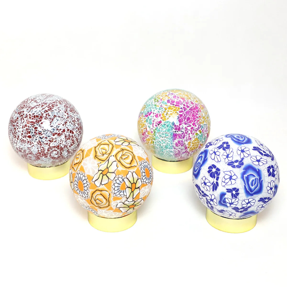 New Arrived LED Ball Lights Glass Table Lamp For Bedroom Dorm Living Kitchen