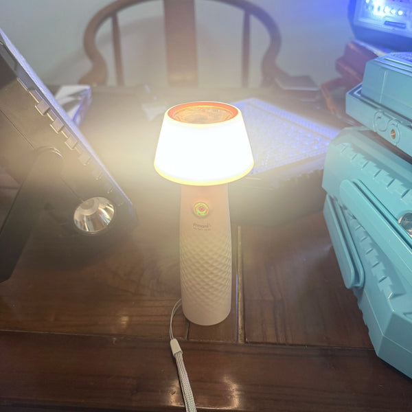 2026New MagiBazaar LED Mushroom Lamp USB-C Rechargeable Camping Lantern Waterproof