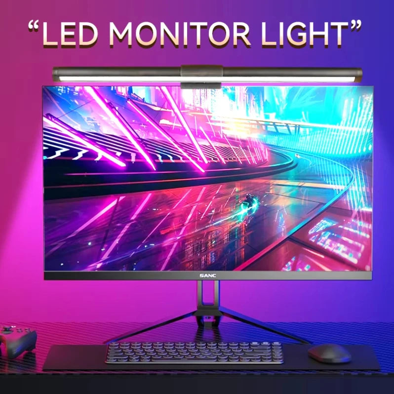 Usb Dimmable Display Rgb Lights for Eye Protect Laptop Lamps Led PC Computer Monitor