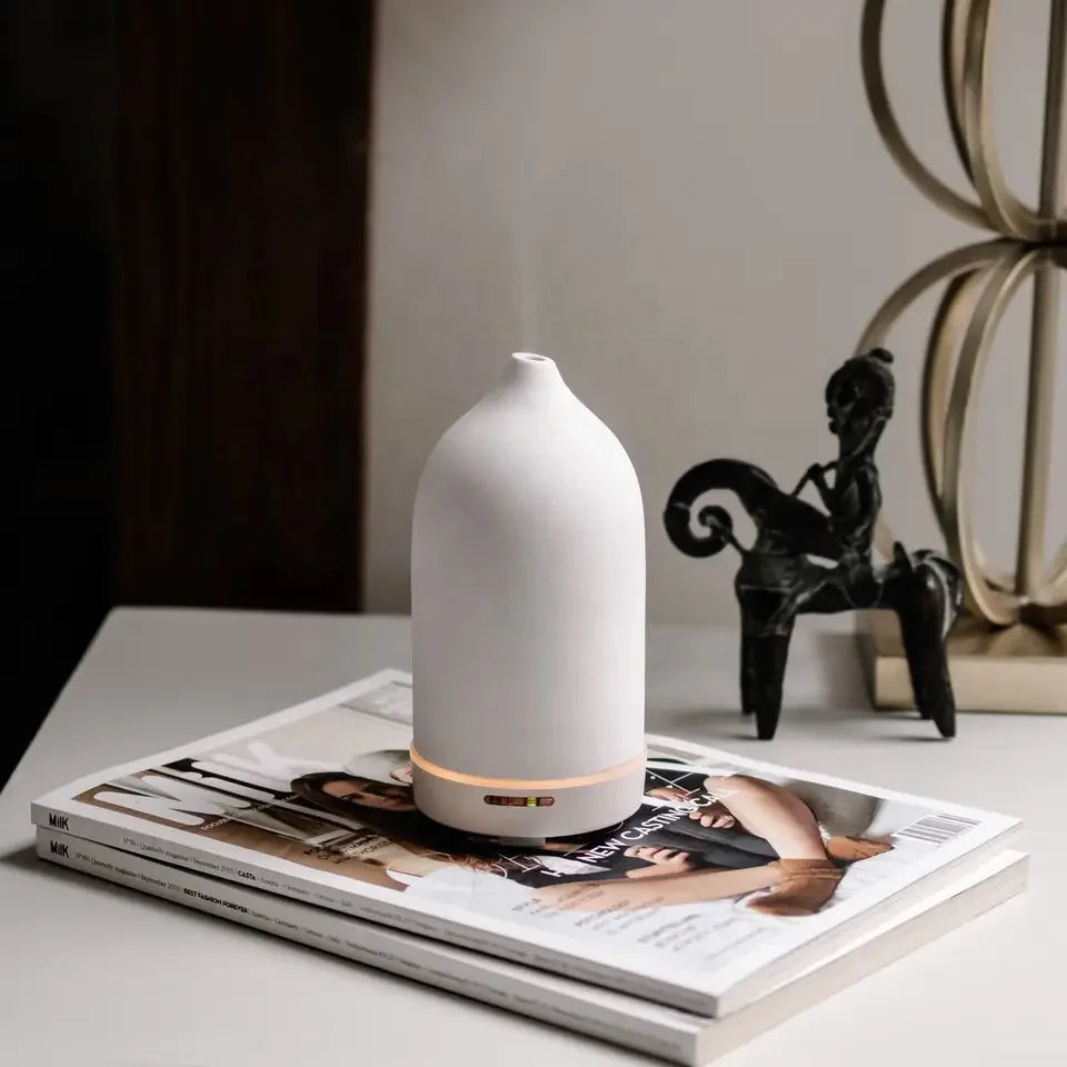 100ml Ceramic Essential Oil Diffuser Ceramic Aromatherapy Diffuser