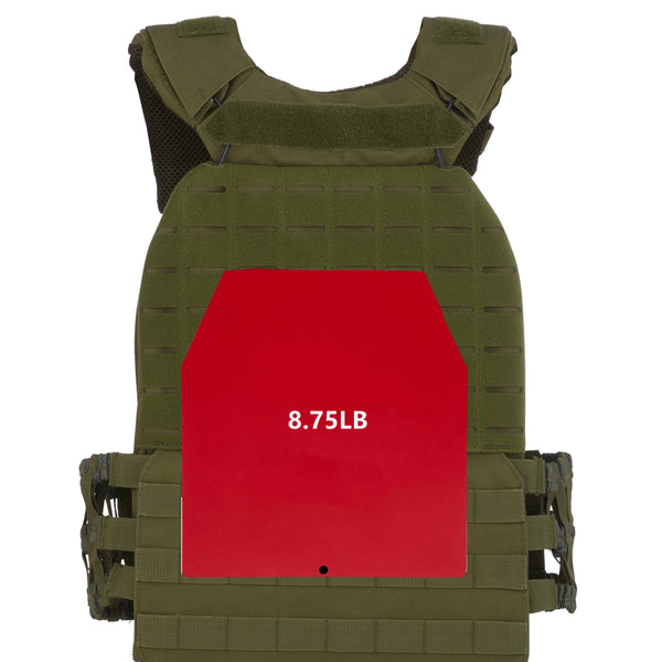 Tactical Filled Steel Weighted Vest 2.6kg Explosive Training Gym Fitness Power Training