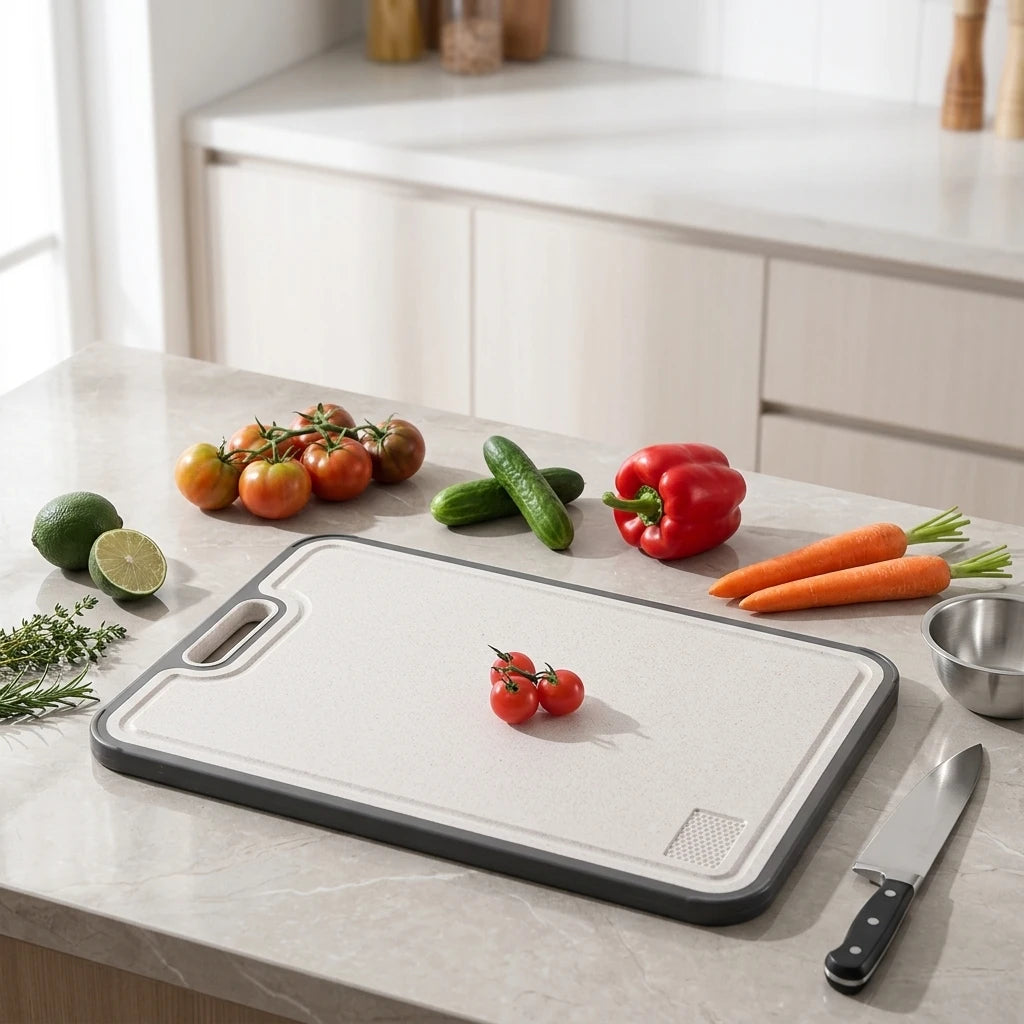 Pure Titanium Cutting Board Anti-Mold Anti-Bacterial Double-Sided Cutting Board Household