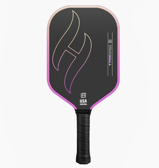 Ex161 T700 Carbon Fiber Pickleball Paddle USAPA Approved Pro Industrial Aesthetic