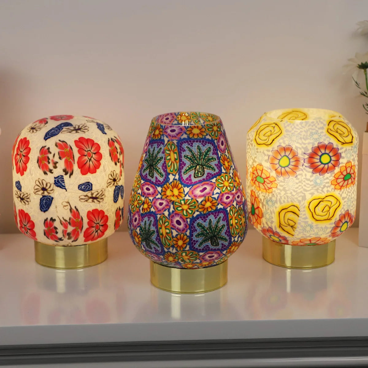 New Arrived LED Ball Lights Glass Table Lamp For Bedroom Dorm Living Kitchen