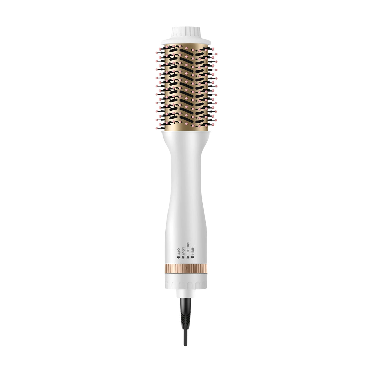 New Professional Detachable Interchangeable Style Electric Hair Brushes Hot Air Brush